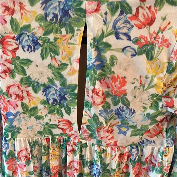 AFRM Floral Mini Dress - Multicolor - Picture 8 of 9